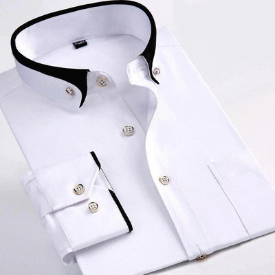 Angelo™ - Classica camicia calda a maniche lunghe