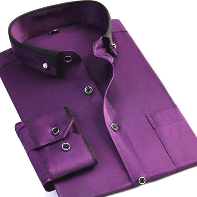 Angelo™ - Classica camicia calda a maniche lunghe