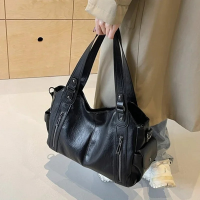 Ginevra™ - Elegante borsa a tracolla in pelle