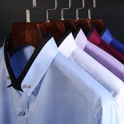 Angelo™ - Classica camicia calda a maniche lunghe