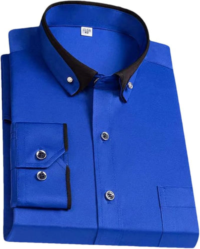 Angelo™ - Classica camicia calda a maniche lunghe