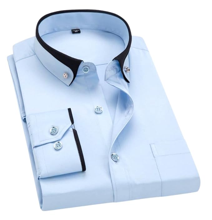 Angelo™ - Classica camicia calda a maniche lunghe