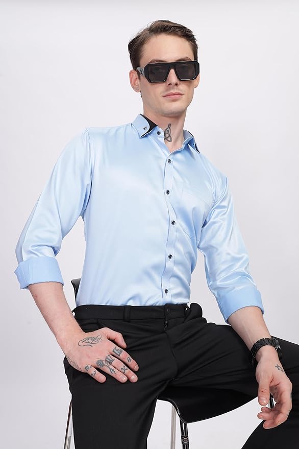 Angelo™ - Classica camicia calda a maniche lunghe