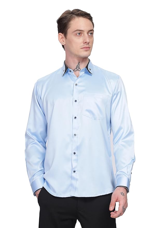 Angelo™ - Classica camicia calda a maniche lunghe