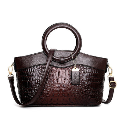 Stella™ - Elegante borsa in coccodrillo fatta a mano