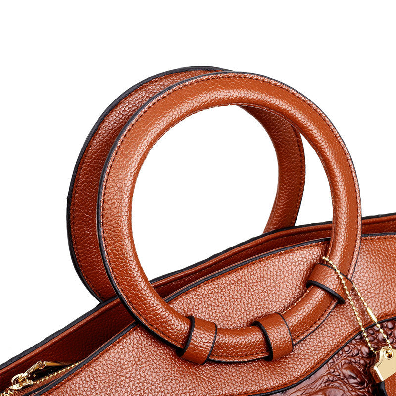 Stella™ - Elegante borsa in coccodrillo fatta a mano